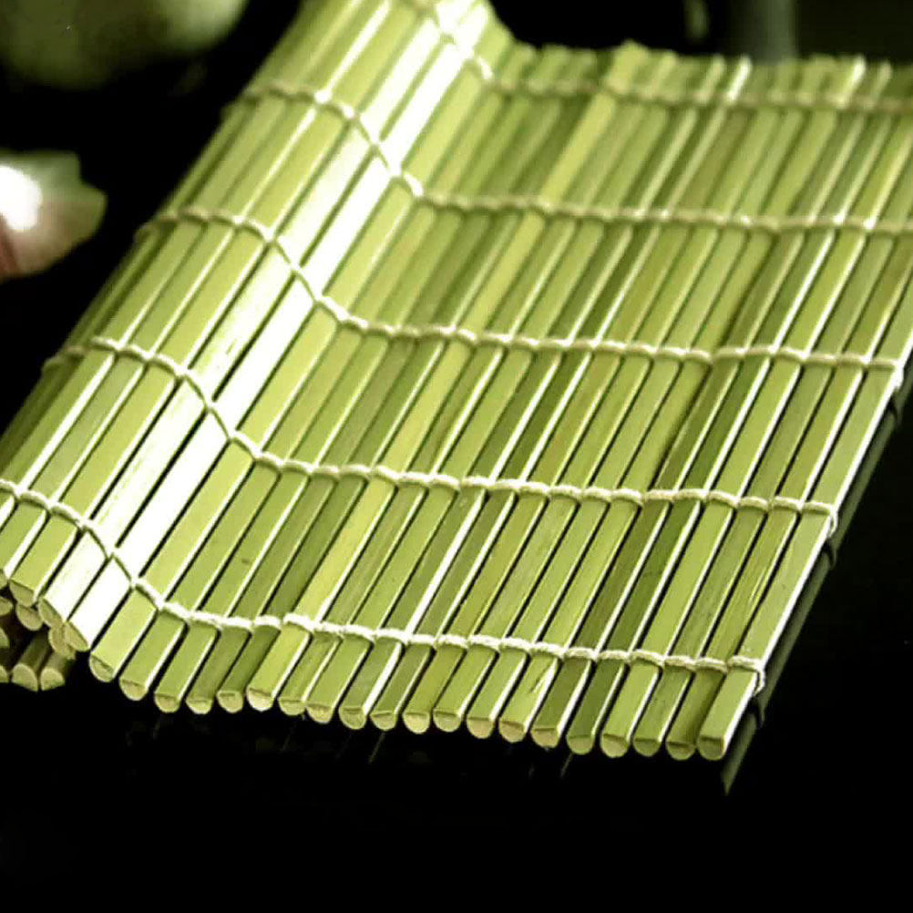 Sushi Mat Bamboo - 3Pcs Bamboo Sushi Making Pads Foldable