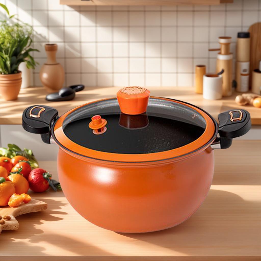 Home Cooking Fast Foods - Pressure Cooker Kitchen Cooking Pot Fast