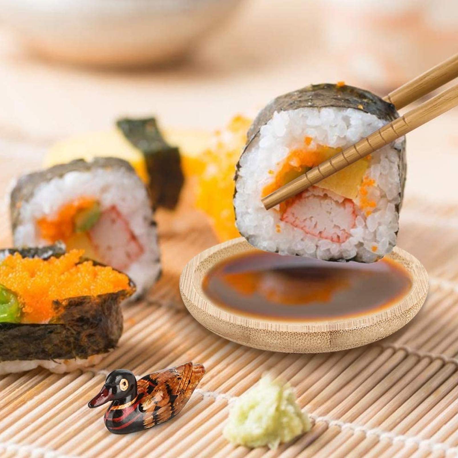 Sushi Making Set With Various  - огляд і ціна Sushi Mat Bamboo