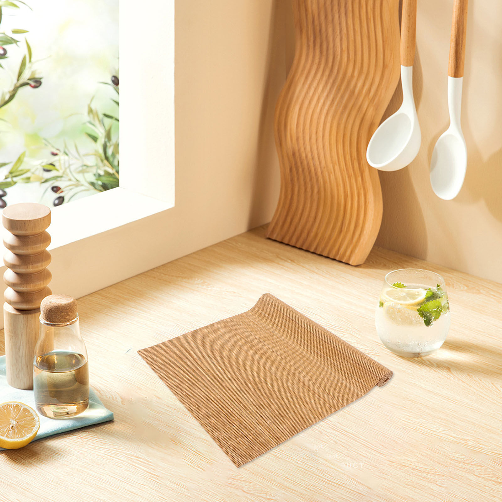 Bamboo Placemat Woven Rustic T - огляд і ціна Sushi Mat Bamboo