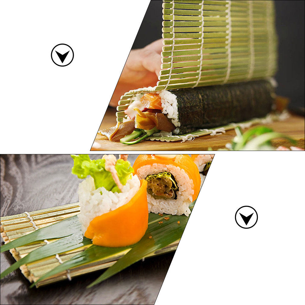 3Pcs Bamboo Sushi Making Pads  - огляд і ціна Sushi Mat Bamboo