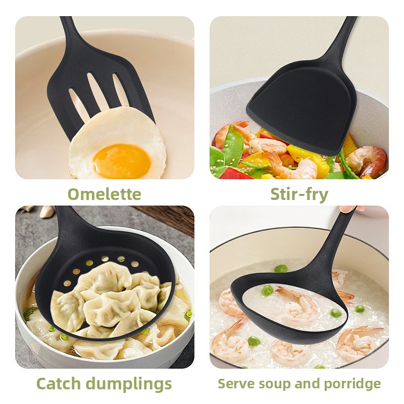 Silicone Chinese Wok Spatula L - огляд і ціна Home Cooking In Chinese