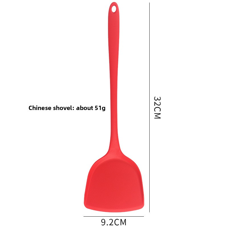Silicone Chinese Wok Spatula L - огляд і ціна Home Cooking In Chinese