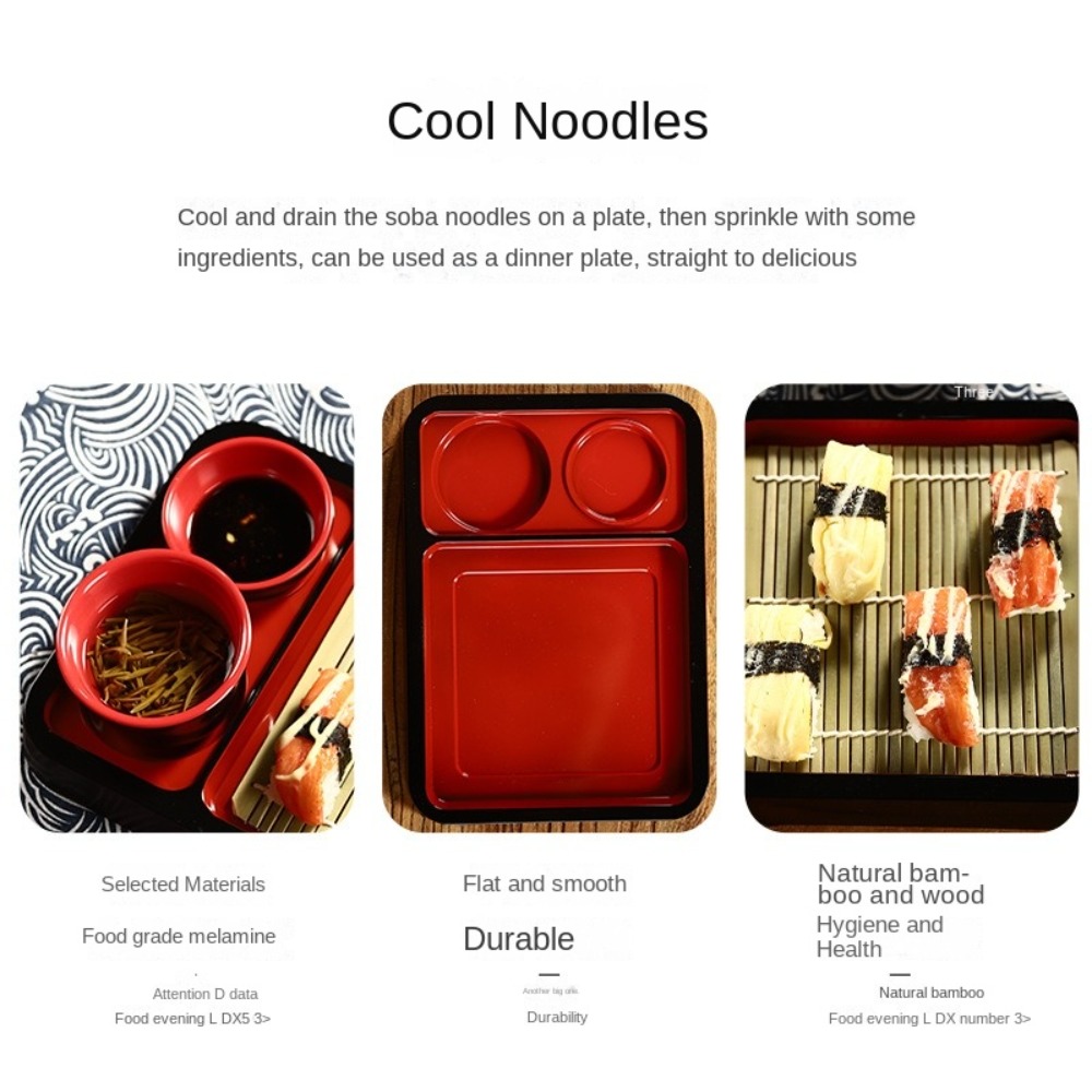 Japanese Style Cold Noodle Dis - огляд і ціна Sushi Mat Bamboo