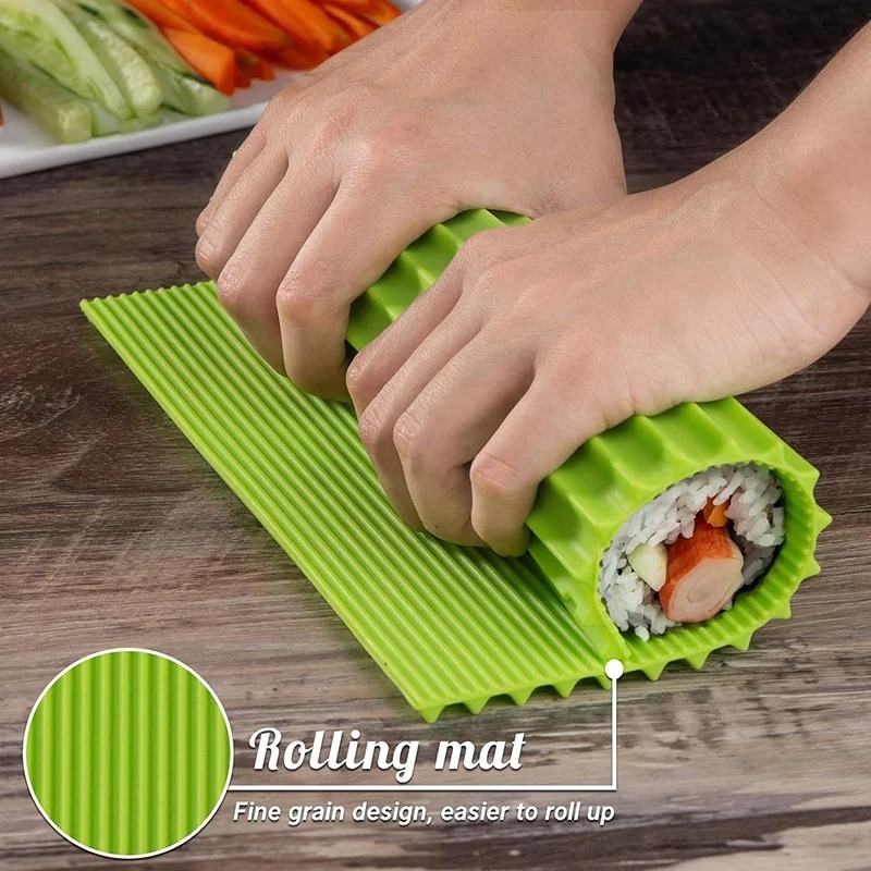 Imitation Bamboo Silicone Sush - огляд і ціна Sushi Mat Bamboo
