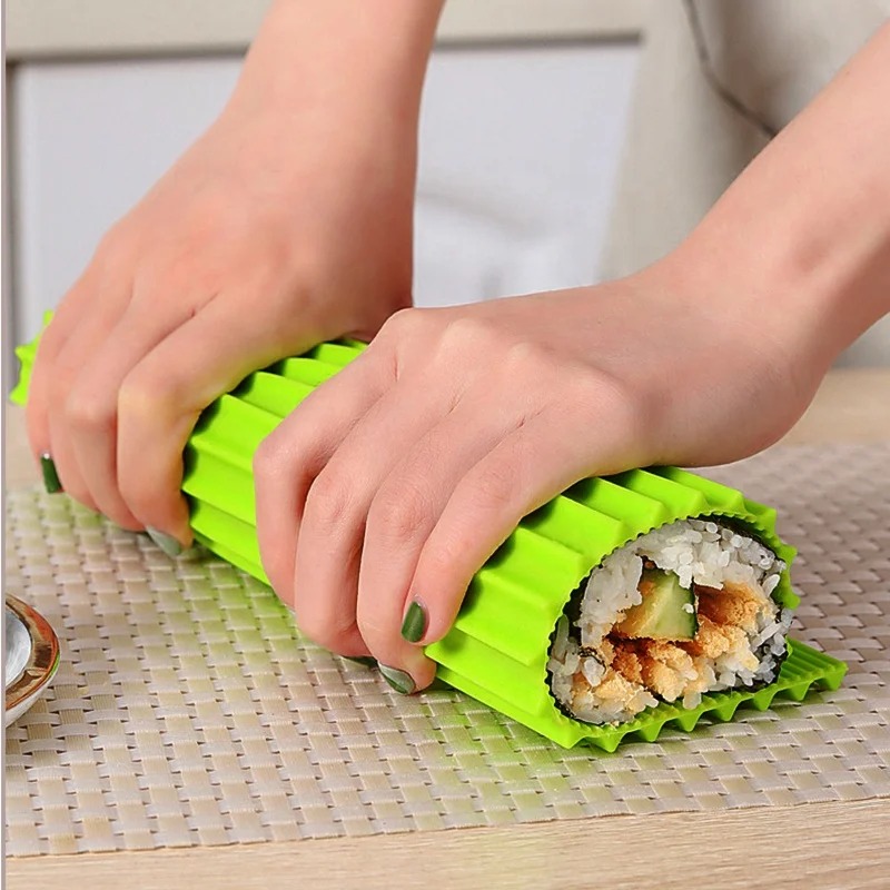 Imitation Bamboo Silicone Sush - огляд і ціна Sushi Mat Bamboo
