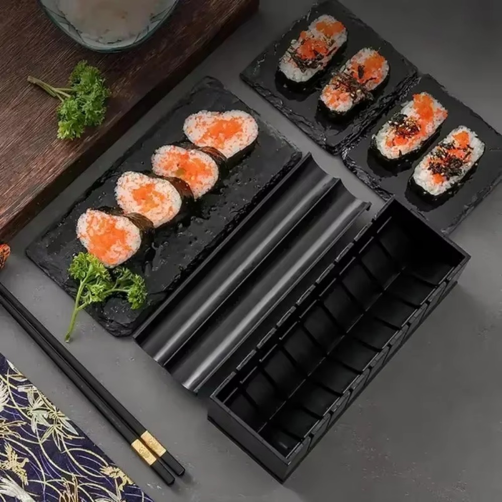 3Pcs/Set Japanese Sushi Maker  - огляд і ціна Sushi Mat Bamboo