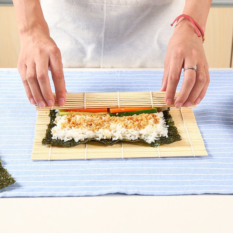1PCS Sushi Mat Bamboo Maker Ki - огляд і ціна Sushi Mat Bamboo