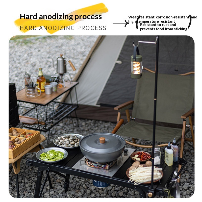 Outdoor Aluminum Alloy Wok Wit - огляд і ціна Home Cooking In Chinese