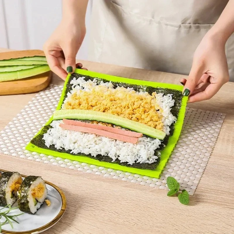 1pc Sushi Making Tool Sushi Ro - огляд і ціна Sushi Mat Bamboo
