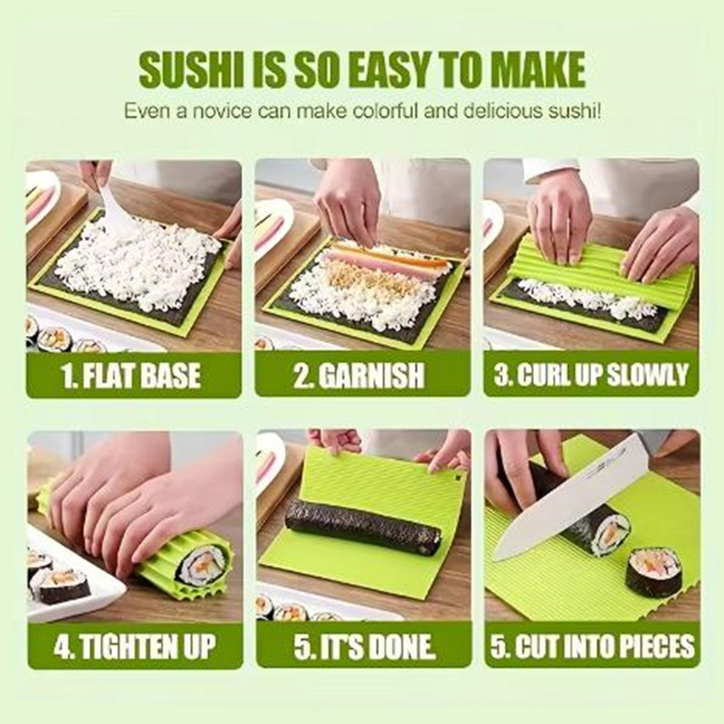 1pc Sushi Making Tool Sushi Ro - огляд і ціна Sushi Mat Bamboo